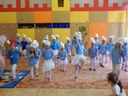 Šmoulové - závěrečné vystoupení 2017